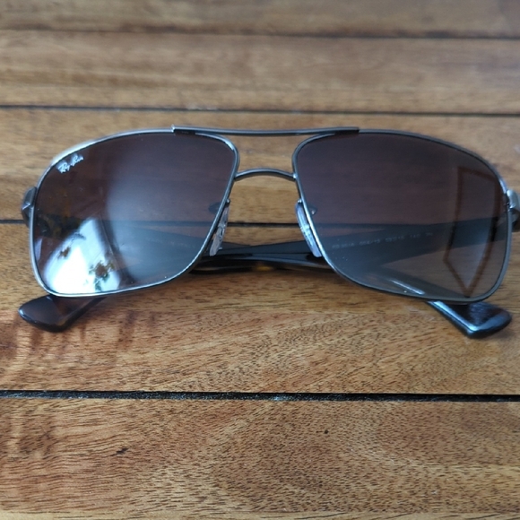 Ray-Ban Square Sunglasses with Black Frame